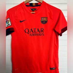 NIKE FC Barcelona 2014-2015 away jersey youth XL